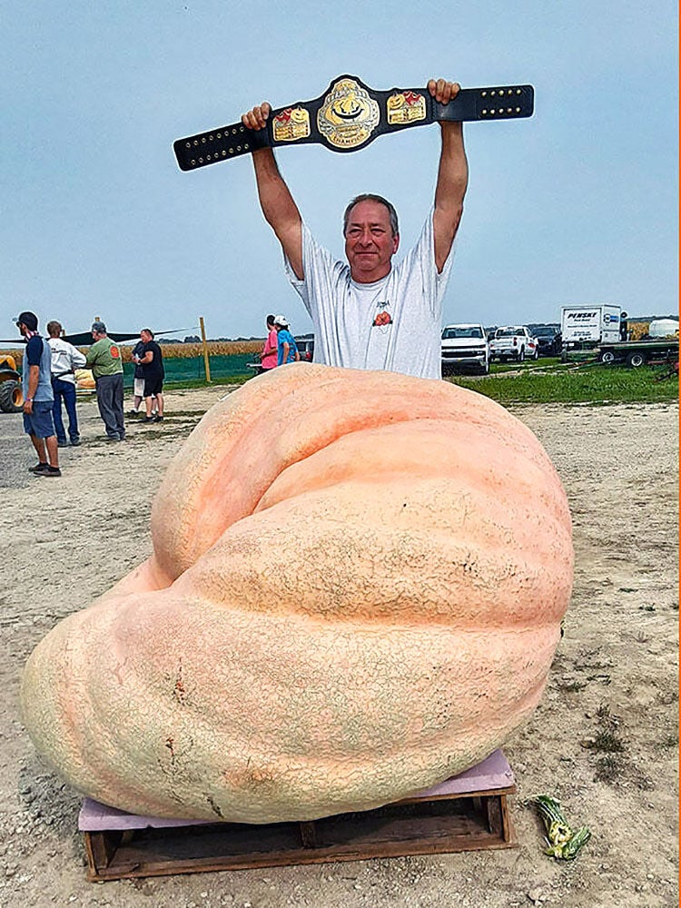 Growing giants in the land of pumpkins